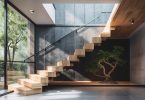escalier en bois