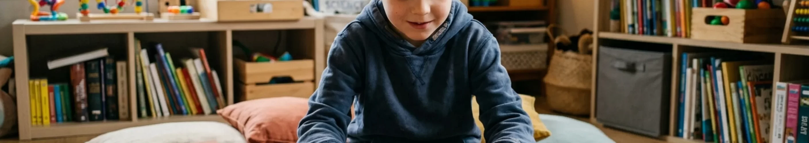 enfant joue findget